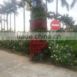 Artificial Green Wall Container, Decorated Pillar, thumbnail-4