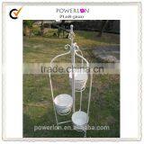 POWERLON Wrought Iron Plant Stand Pot Garden Decor Furniture thumbnail-1