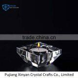 Most Popular Attractive Style Elegant Clear Crystal Candle Holder for Sale thumbnail-1