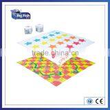 Double Game Snakes and Ladders and Tangled Mat