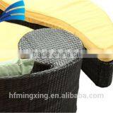 Outdoor Patio Wicker Resin Outdoor Sofa Furniture thumbnail-3
