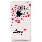 Hot Sales Card Slots Leather Phone Case Cover for Samsung S6 Edge thumbnail-5