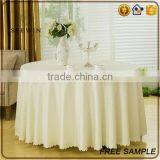 Cheap Elegant Polyester Fabric Washable Round Fitted Size Vinyl Tablecloth thumbnail-4