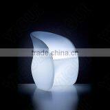 Glowing Waterproof Rotating Molded Led Bar Chairs and Table Set for Coffee Shop thumbnail-6