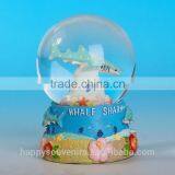 2015 Newest Shark Scene Water Glass Snow Ball thumbnail-1