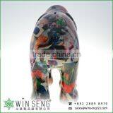 Large Lovely Promotion Gifts Painting Ceramic Elephant Saving Bank thumbnail-3