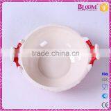 Big Christmas Gift Decoration Ceramic Soup Bowl thumbnail-5