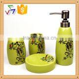 Ceramic Porcelain Bathroom Accessories Set,ceramic Bathroom Set,ceramic Bathroom Accessory,ceramic Bath Set thumbnail-3