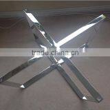 Top Quality Furniture Parts Stainless Steel Chrome Finished Metal Table Base FF-069 thumbnail-2