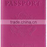 LOW Price High Quality Men Black Custom Genuine Leather Passport Holder COVER thumbnail-3