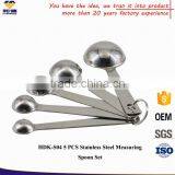 Factory Made 5 PCS SS Measuring Spoon Adjustable Measuring Spoons thumbnail-2