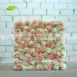 GNW FLW1508-12 Beautiful Artificial Flower Wall for Wedding Decoration