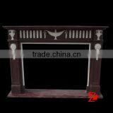 Sinplestyle Black Marble Fireplace Mantel thumbnail-1