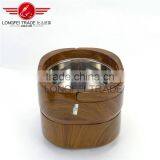 Luxury Marble Grain Wooden Double Plastic Food Containers / Vacuum Food Storage thumbnail-4