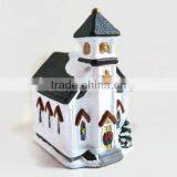 Ceramic Christmas Village, Lighted Church thumbnail-1