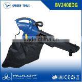 2400W Electric Portable Leaf Blower Vacuum Garden Tools thumbnail-1
