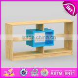 Best Design Combination Colorful Bedroom Furniture Wooden Kids Storage Shelves W08C198 thumbnail-3