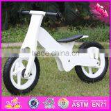 2016 New Design White Funny Children Wooden Balance Bike Without Pedals W16C154 thumbnail-6