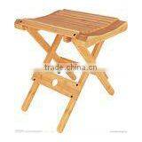 Wood Folding Stool thumbnail-1
