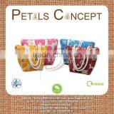 Juco Beach Bag-flower Print Exclusive Design Bags for Gift & Shopping thumbnail-1