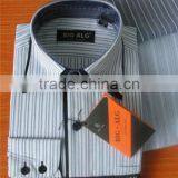 Factory Wholesale Cheap Man Shirt,high Collar Stipes Dress Shirts thumbnail-2