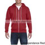 Men's Ringspun Full-zip Hooded Sweatshirt thumbnail-4