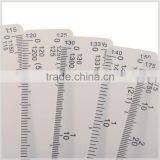 Kearing Fan-Shape Metal Scale Ruler Including 5 Pieces Strainght Rulers For Engineer#8500-5 thumbnail-4