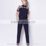 Lady Dark Navy Blue Fashion Detachable Pants Low Price thumbnail-1