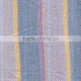 Linen Cotton Yarn Dye Stripe Fabric for Garments Cotton Linen