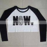 Ladies Long Sleeve Blouses Type T-shirt. Fashionable Ladies Printed Tops thumbnail-1