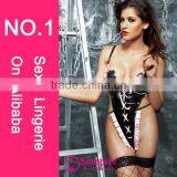 New Sexy Leather Pvc Fetish Lingerie thumbnail-1