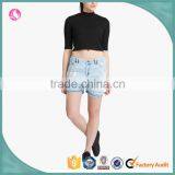 Woman Mma Shorts,Distressed Denim Shorts Women Apparel thumbnail-4