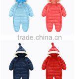 Kids Wholesale Winter Clothes,custom Design High Quality Baby and Infant Winter Hooded Rompers thumbnail-3