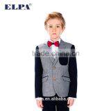 2016 Style ELPA Cotton Gray Hot Sale Plus Size Cheap Kids Blazer thumbnail-2