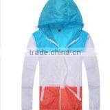 Wholesale Lightweight Waterproof Anti-UV Women Skin Jackets thumbnail-3