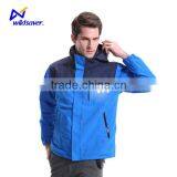 LED Blinking Security Usb Charging Nylon Windbreaker Jacket Custom thumbnail-4