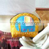 Mini Thai Handmade Coin Elephant Wallet Money Bag Small Bag thumbnail-1