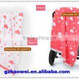 Heart Printed Knit Thin Baby Wool Blanket thumbnail-2