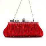 R0022H Wholesale Luxury Satin Evening Clutch Bag Lady Evening Bag thumbnail-2