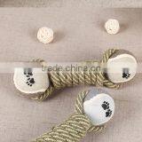 Pet Dumbbell Toy in the Big Dog Toy Double Tennis Ball Cotton Polished Bite Pet Supplies Can be Customized thumbnail-3