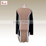 Hot Sale!Jacquard Sweater 80%Viscose 20%Polyester Design for Women Sweater in the Autumn thumbnail-3