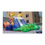 Ocean Park Turtle Commercial Inflatable Slide , Kids Garden Slides EN71 thumbnail-1
