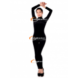Black Velvet Catsuit thumbnail-1