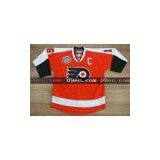 2010-NHL-Size 48-54-> #16 Clarke Philadelphia Flyers Orange NHL Jersey thumbnail-2