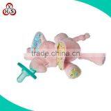 Custom Plush Stuffed Toy Funny Pacifier Baby Pacifier With Plush Toy thumbnail-5