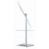 Diecast Zinc Alloy and ABS Plastic Blades Solar Windmill With Two Blades