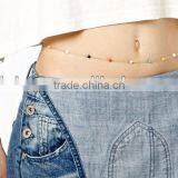 Body Piercing Resin Beaded Waist Chain Belly Chain Body Jewelry,Fashion Body Jewelry Waist Chain for Women