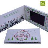 Education Custom 4.3″/5″/7″ Lcd Video Brochure/video Booklet/video Greeting Card for Gift thumbnail-5
