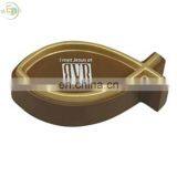 PU Foam Toy Custom Logo Christian Fish Stress Reliever Publicidad Ever Promos