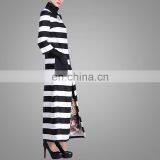 2016 Spring New Women Wind Coat Fashion Stitching Striped Euramerican Ladies Coat Wholesale Apparel thumbnail-4